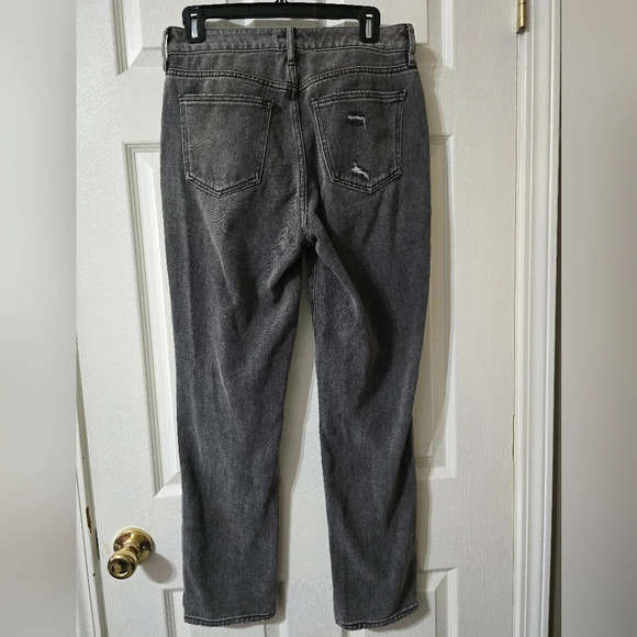 PacSun Ripped Mom Jeans in Faded Black, Tapered Leg, Ankle Length, Sz 27, EUC! - Picture 7 of 13
